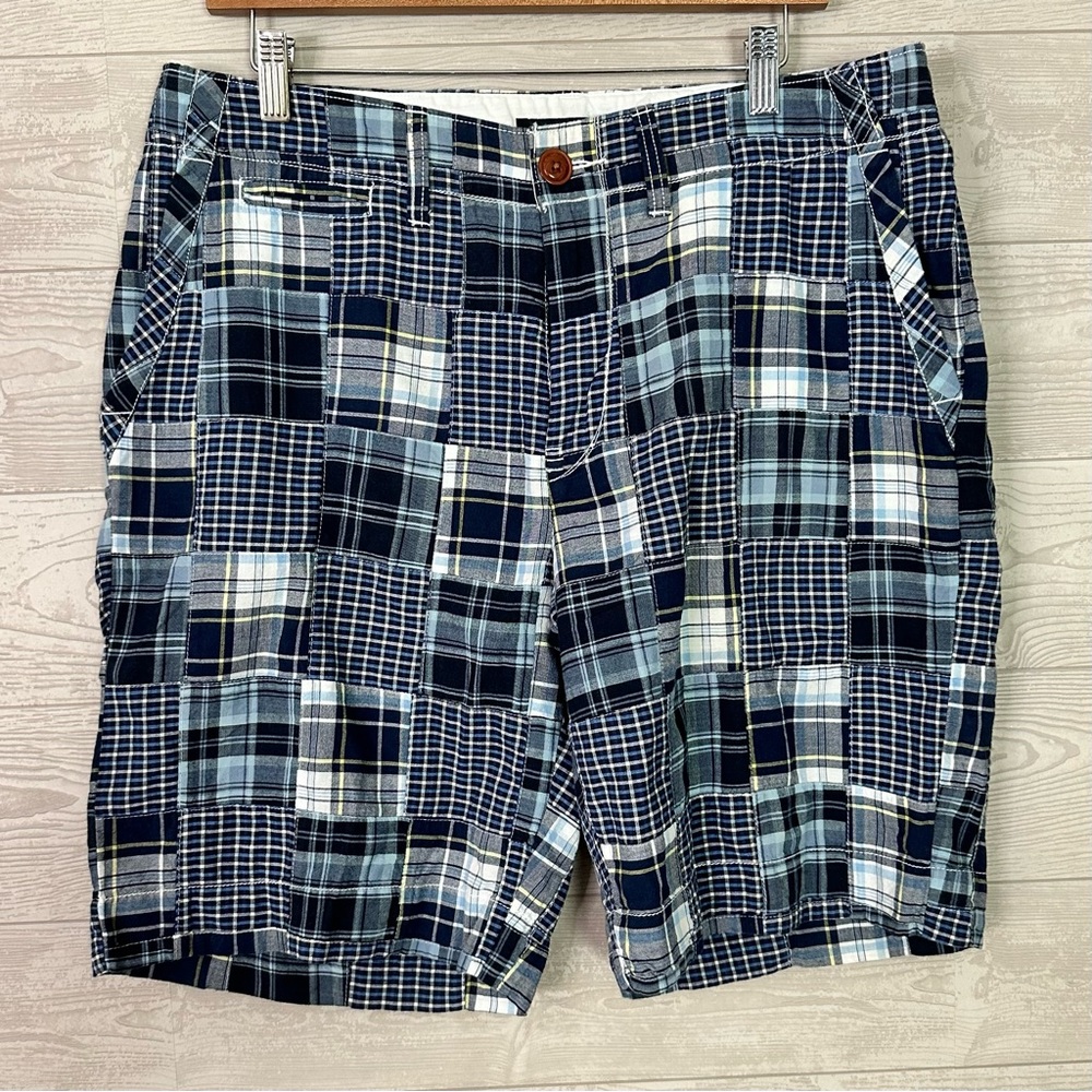 Tommy Hilfiger Chino Shorts Mens Size 34 Plaid